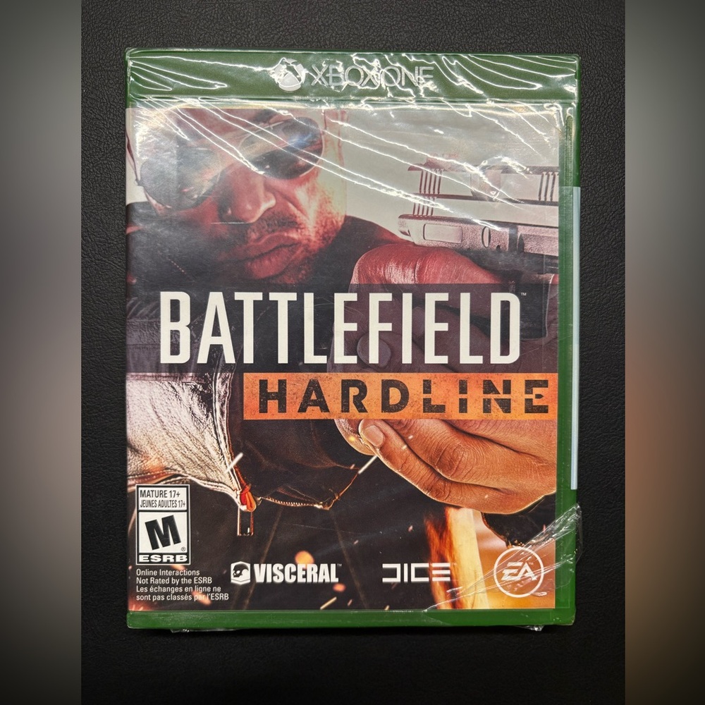 BRAND NEW SEALED Battlefield Hardline for Xbox One - Green Case